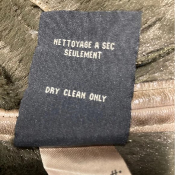 Faux Leather Fur Vest S - Picture 11 of 14